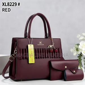 Mfuko wa Ngozi wa 3-in-1 Tote