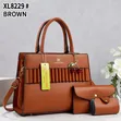 Mfuko wa Ngozi wa 3-in-1 Tote - 2