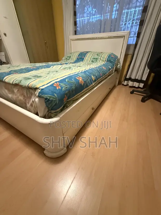 Twin Bed with Pull-Out Mattress - 1