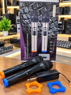 2 Channel UHF Cordless Microphone System