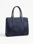 Pretty Classic Handbag - Genuine Leather - 2