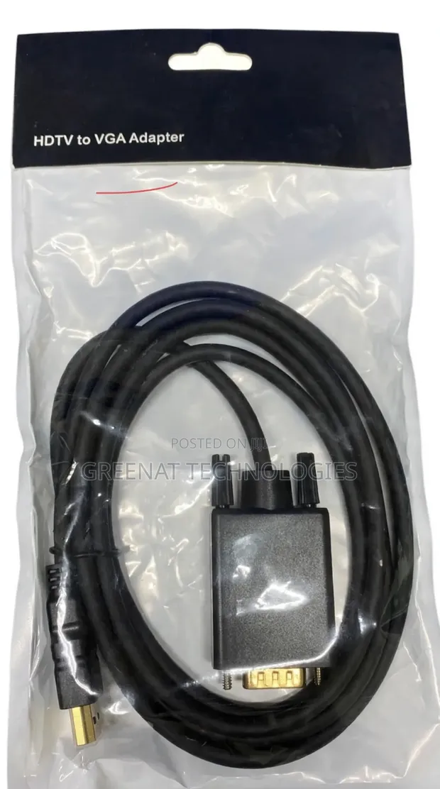 HDMI to VGA Adapter Cable 1080P - 1.8m - 1