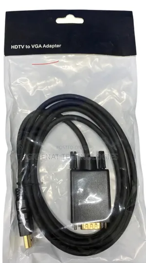 Kebo ya Adapta ya HDMI hadi VGA 1080P - 1.8m