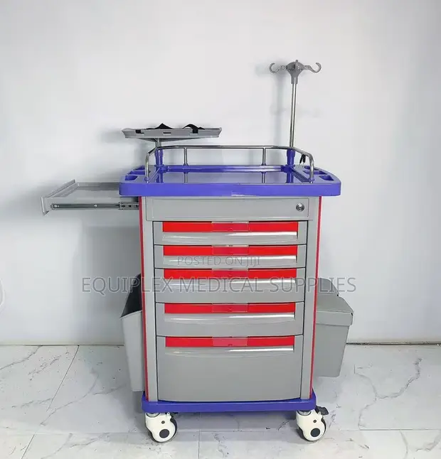 Hospital Crash Cart for Organized Storage - 1