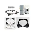 Heavy Duty 200kg Fridge & Washing Machine Stand - 2