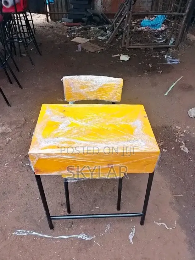 School Lockers and Chairs - 1