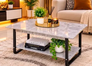 Imported Executive Marble Top Coffee Table