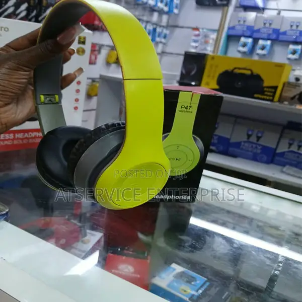 P47 Wireless Over-Ear Headphones BT V5.3 - 1