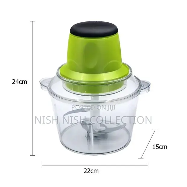 Grinder ya Nyama ya Umeme & Chakula Chopper (3L) - 1