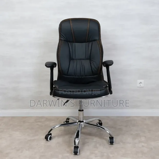 Boss Office Products Kiti cha Ngozi Gears Mbili - 1