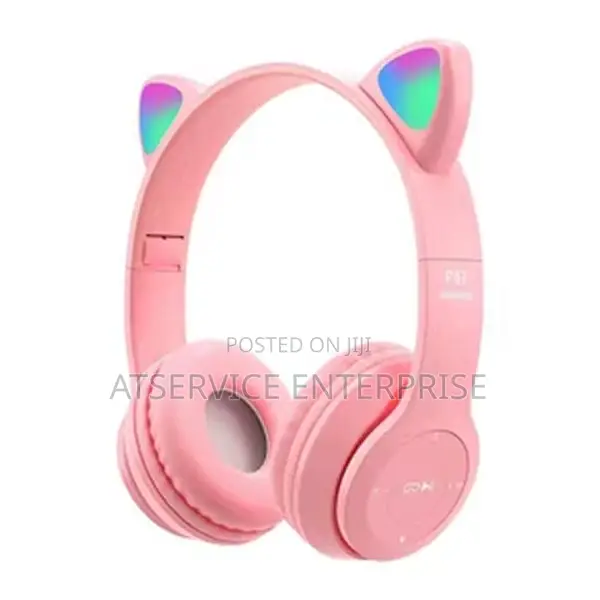 Headphone za Paka za Cute za Wireless Bluetooth kwa Watoto - 1