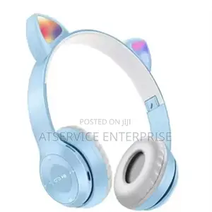 High Quality Cat Ear Headphones - Wireless Bluetooth