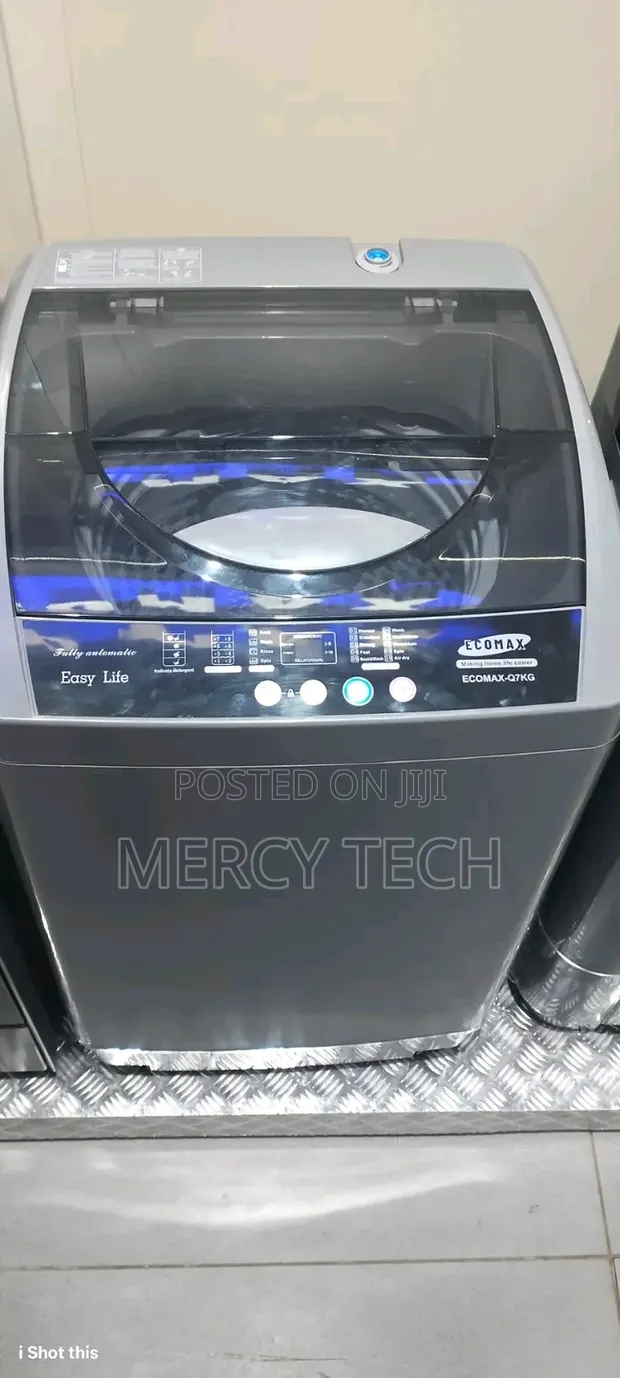 Ecomax 10kg Mashine ya Kufulia Otomatiki ya Juu - 1