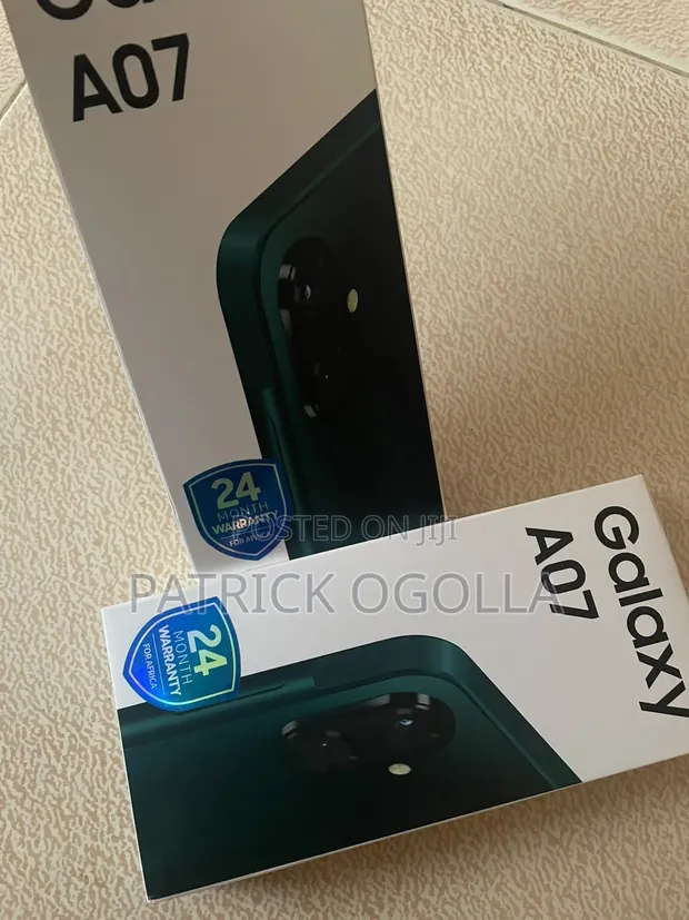 Samsung Galaxy A07 Mpya 128GB Nyeusi - 1