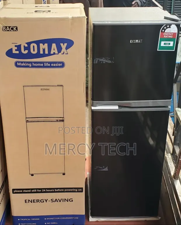 Ecomax Fridge 108L (Dark Silver) - 1