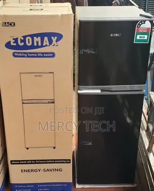Ecomax Fridge 108L (Dark Silver)