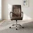 Boss Office Products Blown Leather Chair - 1