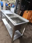 Sink ya Chuma cha pua ya Double Bowl ya Kibiashara - 3