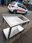 Single Bowl Stainless Steel Sink with Worktop - 1