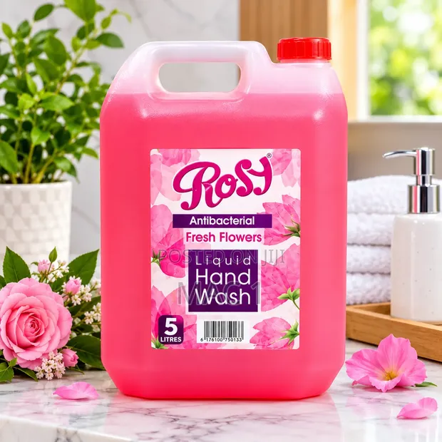 Rosy Fresh Flowers Liquid Hand Wash - 5L - 1