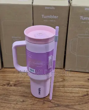Owala 40 Oz Stainless Steel Tumbler - Pink laini