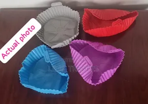 Reusable Food Grade Silicone Air Fryer Baking Tin