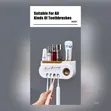 Modern Toothbrush & Toothpaste Stand - Bathroom Organizer - 1