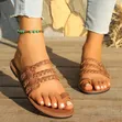 Ladies Leather Sandals - 2