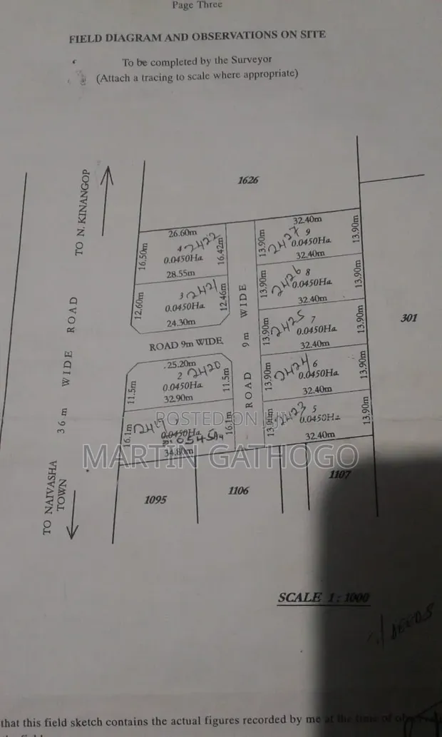 Nnaivay/Maraigushu Block 7/2422 Commercial Land for Sale - 1