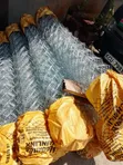 Chain Link Fence Mesh - 7ft Height, 14 Gauge - 1