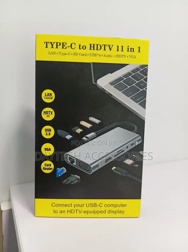 11-in-1 USB-C Docking Station with 4K HDMI - 1