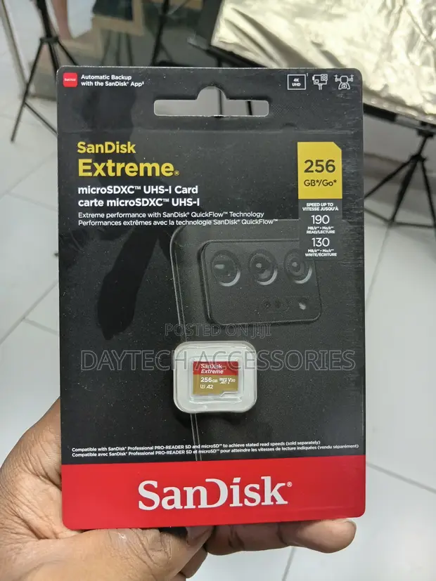 SanDisk Extreme microSDXC 256GB (190MB/s) - 1
