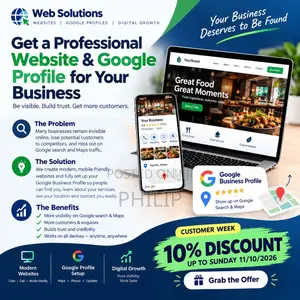 Customer Week Discount - Website Services