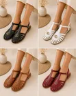Quality Leather Open Shoes - Sandals - 2