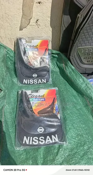 Nissan Branded 4-Piece Car Mud Flaps & Splash Guards