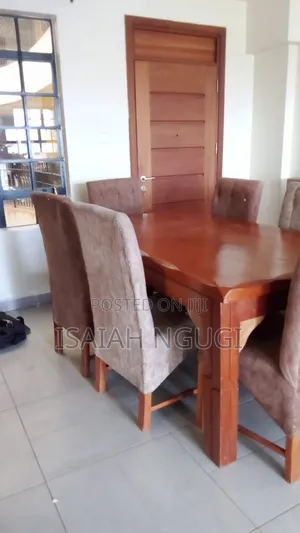 6 Seater Mahogany Dining Table