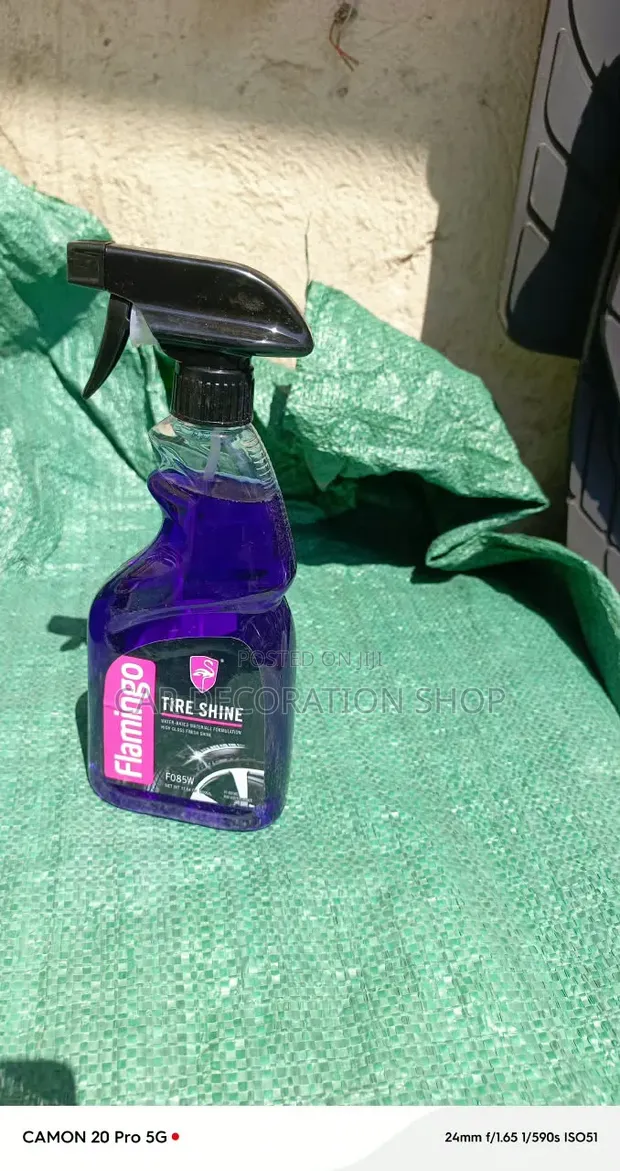 Flamingo Tire Shine Kipolishi cha Tairi - 1