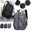 Elegant Oxford Backpack ya Laptop Isiyoingiza Maji | 30x15x45cm - 1