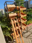 Wooden Grocery Racks / Shop Shelves - 4