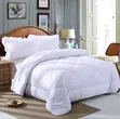 TC White Binded Duvet Set | 6x7 | 4pc Complete Package - 1