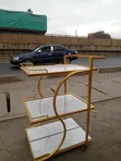 Ideal Serving Trolley Table - Dhahabu - 1