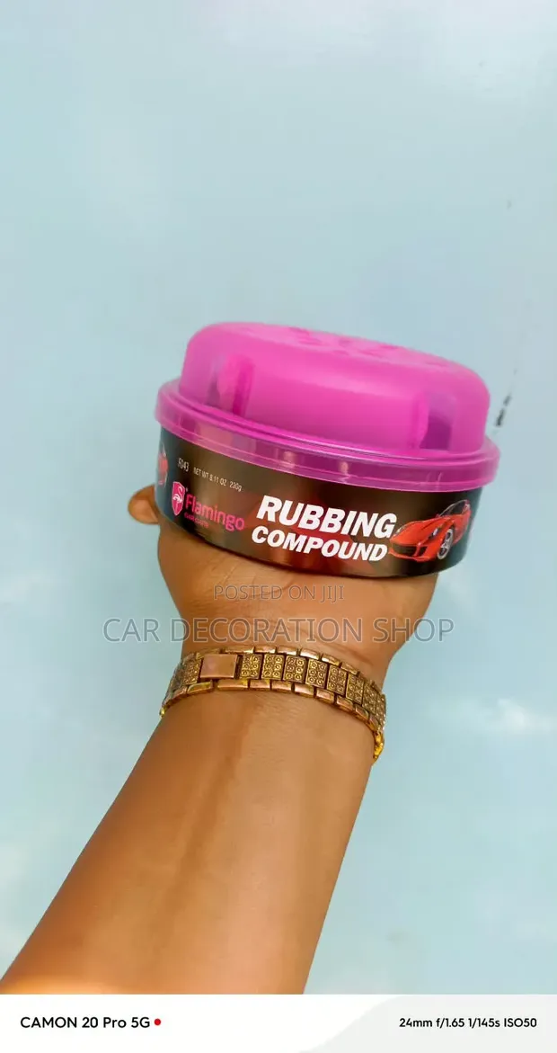 230g Flamingo Carcare Rubbing Compound - 1