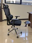 Ergonomic Executive Office Chair with Headrest & Footrest - 3