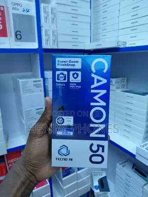 Tecno Camon 50 Mpya 256GB Silver