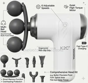 9-Head Massage Gun