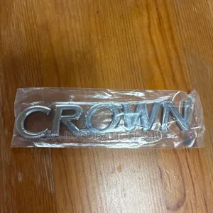 Crown Tailgate Rear Lid Badge Inayojibandika