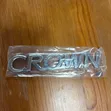 Crown Tailgate Rear Lid Badge Inayojibandika - 1