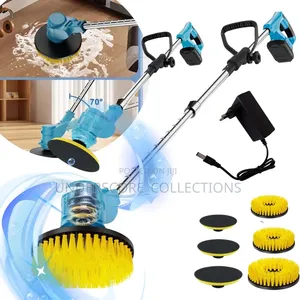 Electric Spin Scrubber 3-in-1 with Extending Arm