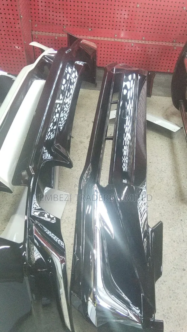 Toyota Prado FJ150 Front & Rear Bumper Lip Spoiler Padding Kit - 1