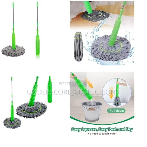 Big Size Easy Squeeze Mop (144cm) - 1
